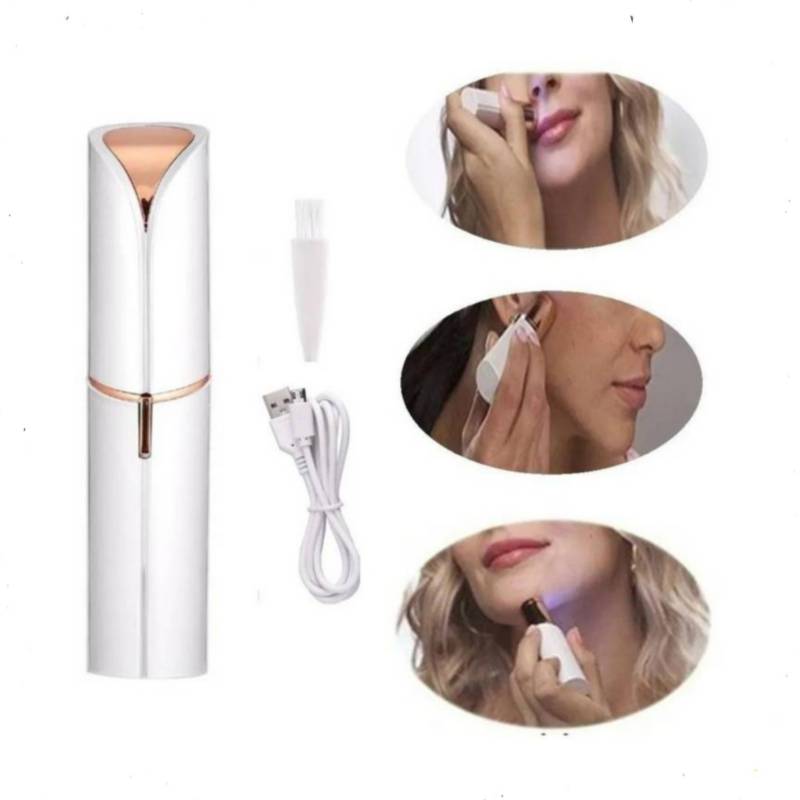 Depilador mujer facial portatil USB ✅👌💕