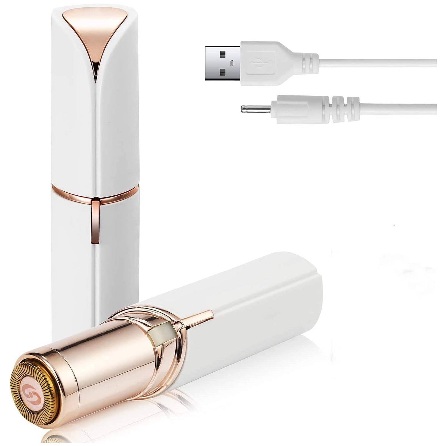 Depilador mujer facial portatil USB ✅👌💕