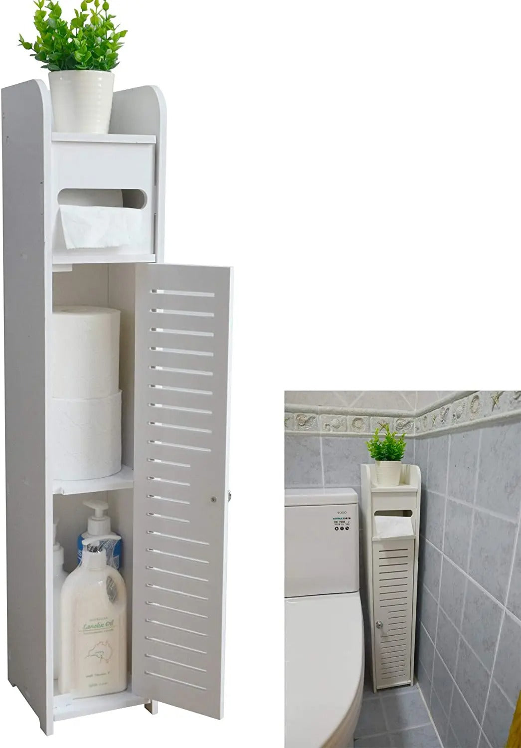 Conforero Estante Papel Higienico