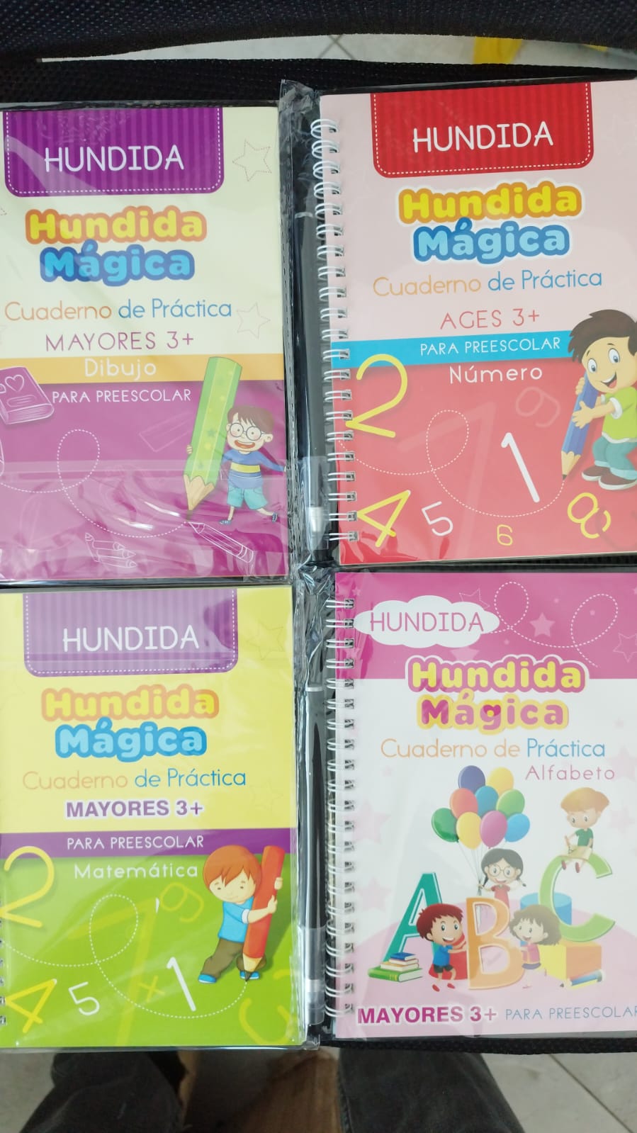 Libros caligrafía set 4📚🖋️