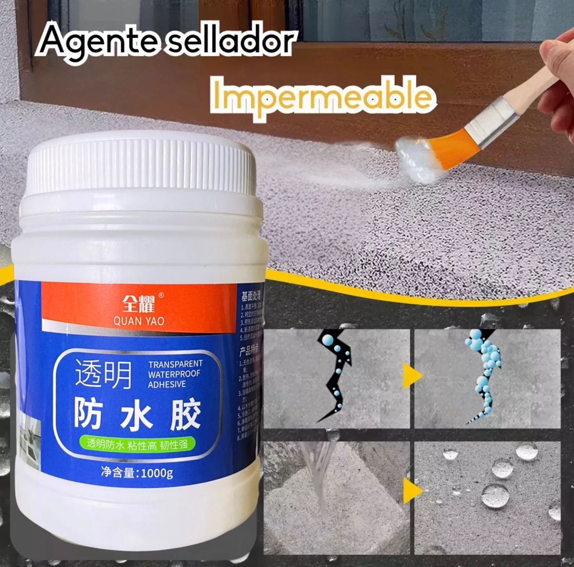 1000g Agente impermeabilizante