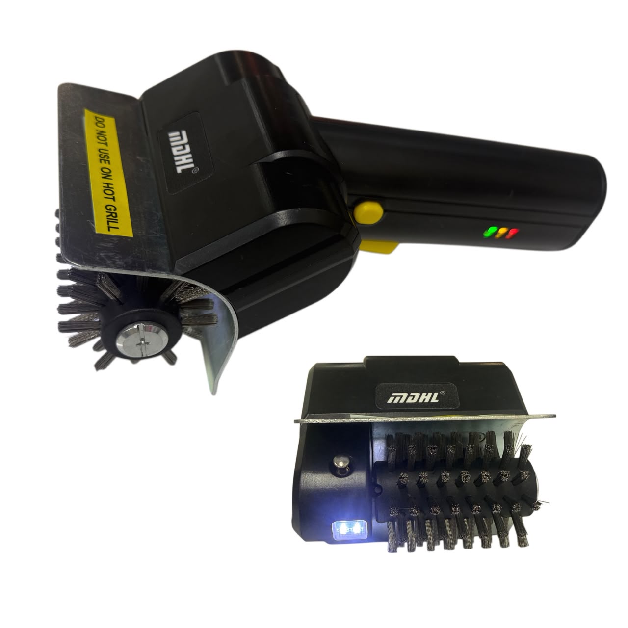 Cepillo limpiador parrilla inalambrico Luz Led