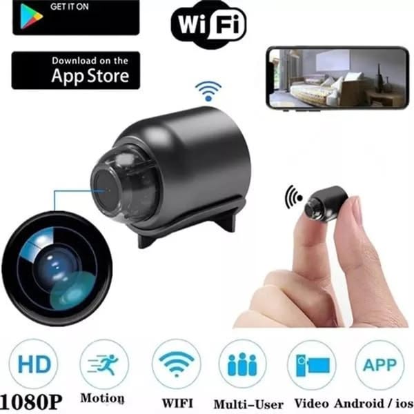 Mini Cámara Vigilancia Wifi Con Audio