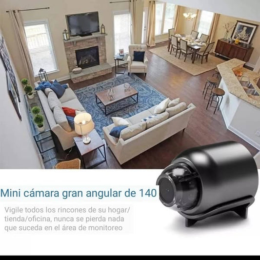 Mini Cámara Vigilancia Wifi Con Audio