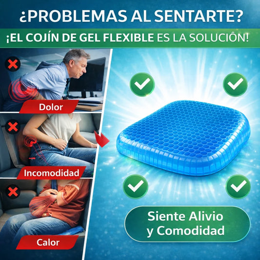 COJIN DE GEL FLEXIBLE