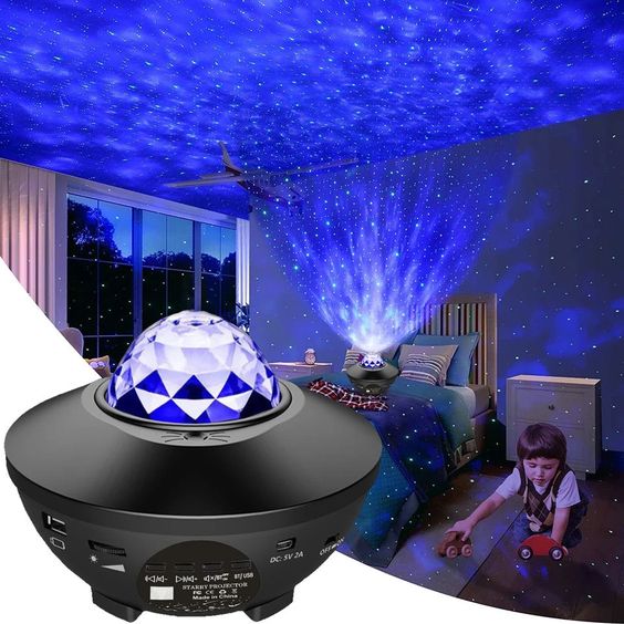 Proyector De Galaxia Estrellas Led